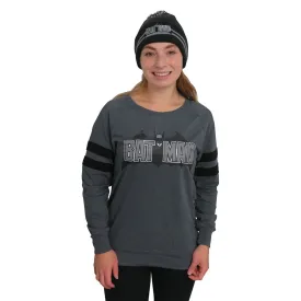 Batman Athletic Women's Sweater with Beanie