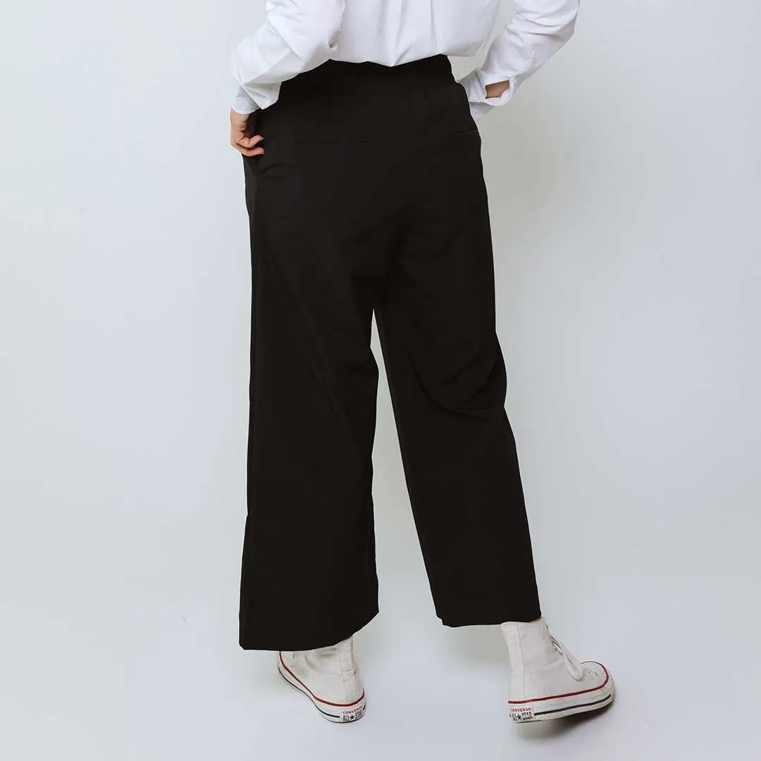 BYU Audrey Wide Leg Pants, Black