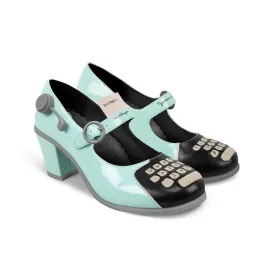 Chocolaticas® TYPEWRITER Women's Mary Jane Pump