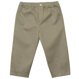 Infant & Toddler Boys Tan Canvas Pants