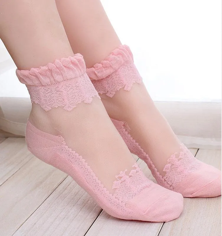 Invisible Lace Socks