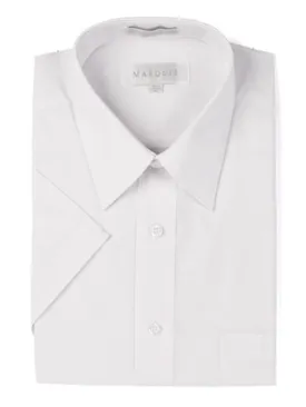 Marquis Men's Short Sleeve Regular Fit Dress Shirt - S To 4XL