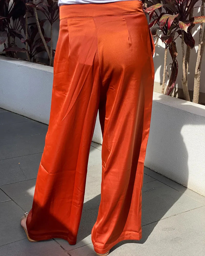 Monroe Silky Wide Leg Pants