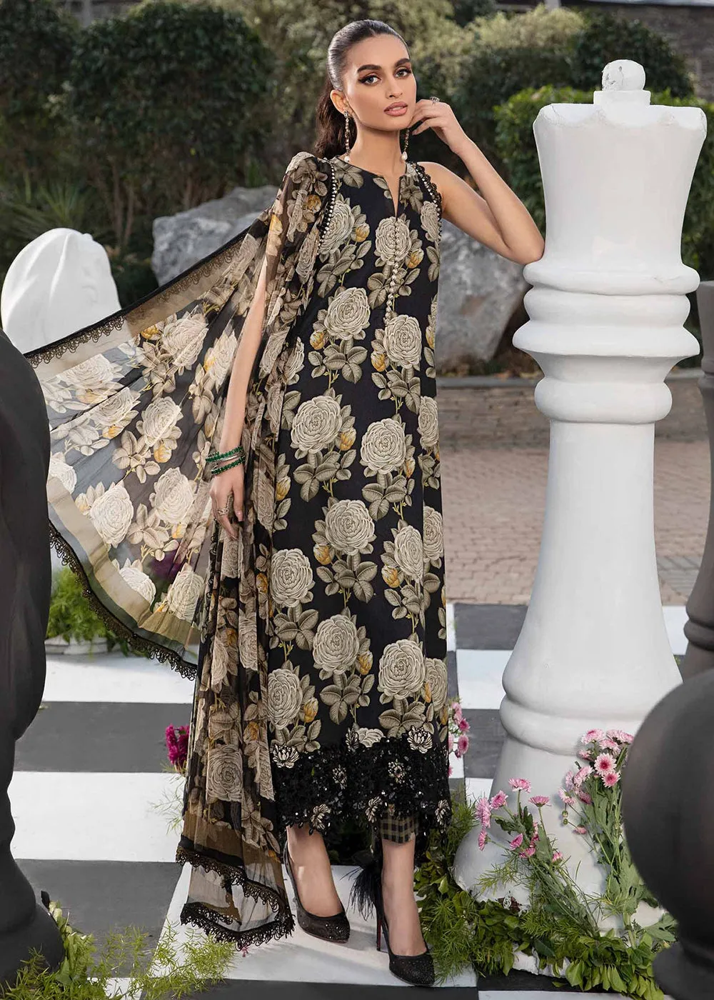 M.Prints Spring Summer Lawn Edit '24 by Maria B | MPT-2103-B