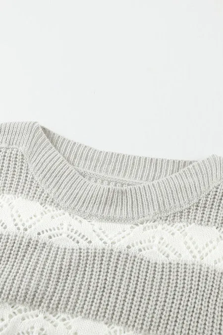 Nuoro Knitted Sweater (Gray)