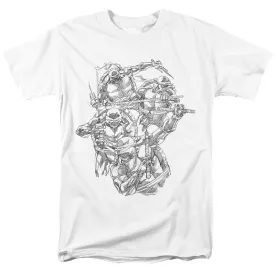 Teenage Mutant Ninja Turtles Shinobis Mens T Shirt White