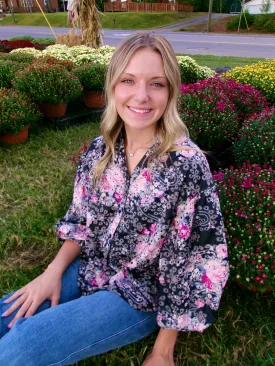 Thoughtful Blooms Floral Top