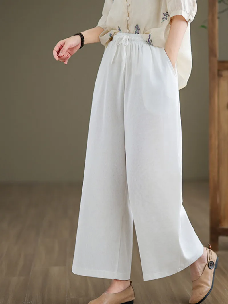 Women’s Everyday Comfort with Stylish Wide Leg Bottom