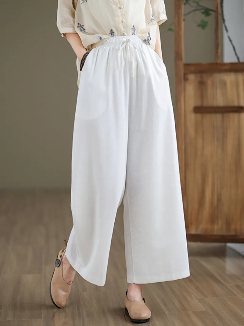 Women’s Everyday Comfort with Stylish Wide Leg Bottom