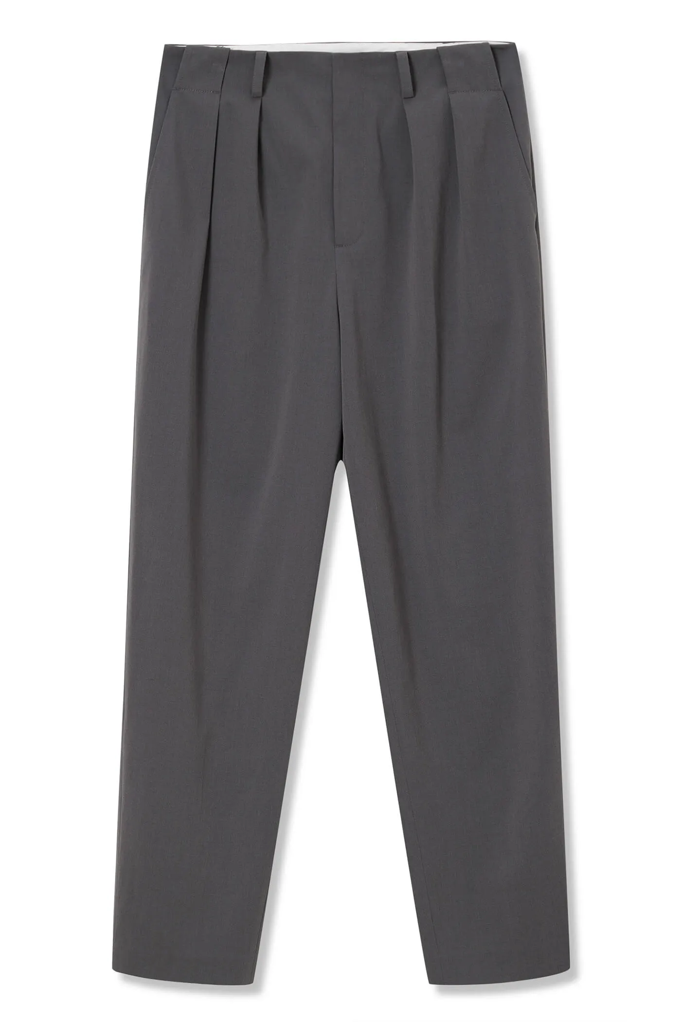 Wool Nine-Point Suit Pants